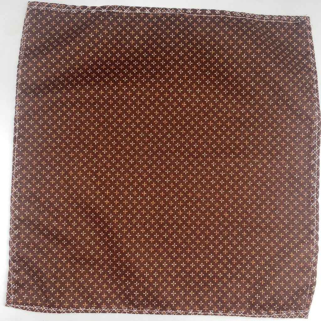 Brown Mini-Floral