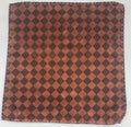 Diamond Print Brown