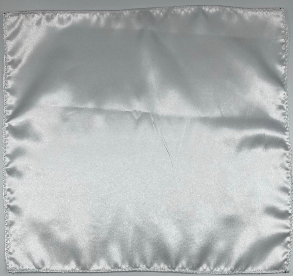 White Pocket Square
