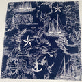 Nautical Map Blue