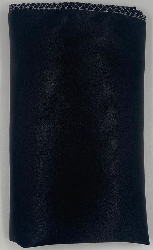 Black Pocket Square