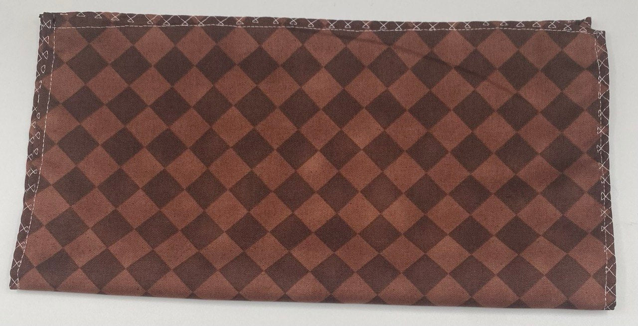 Diamond Print Brown