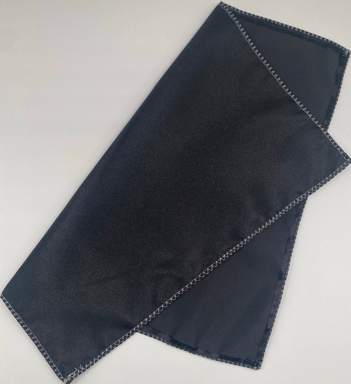 Black Pocket Square