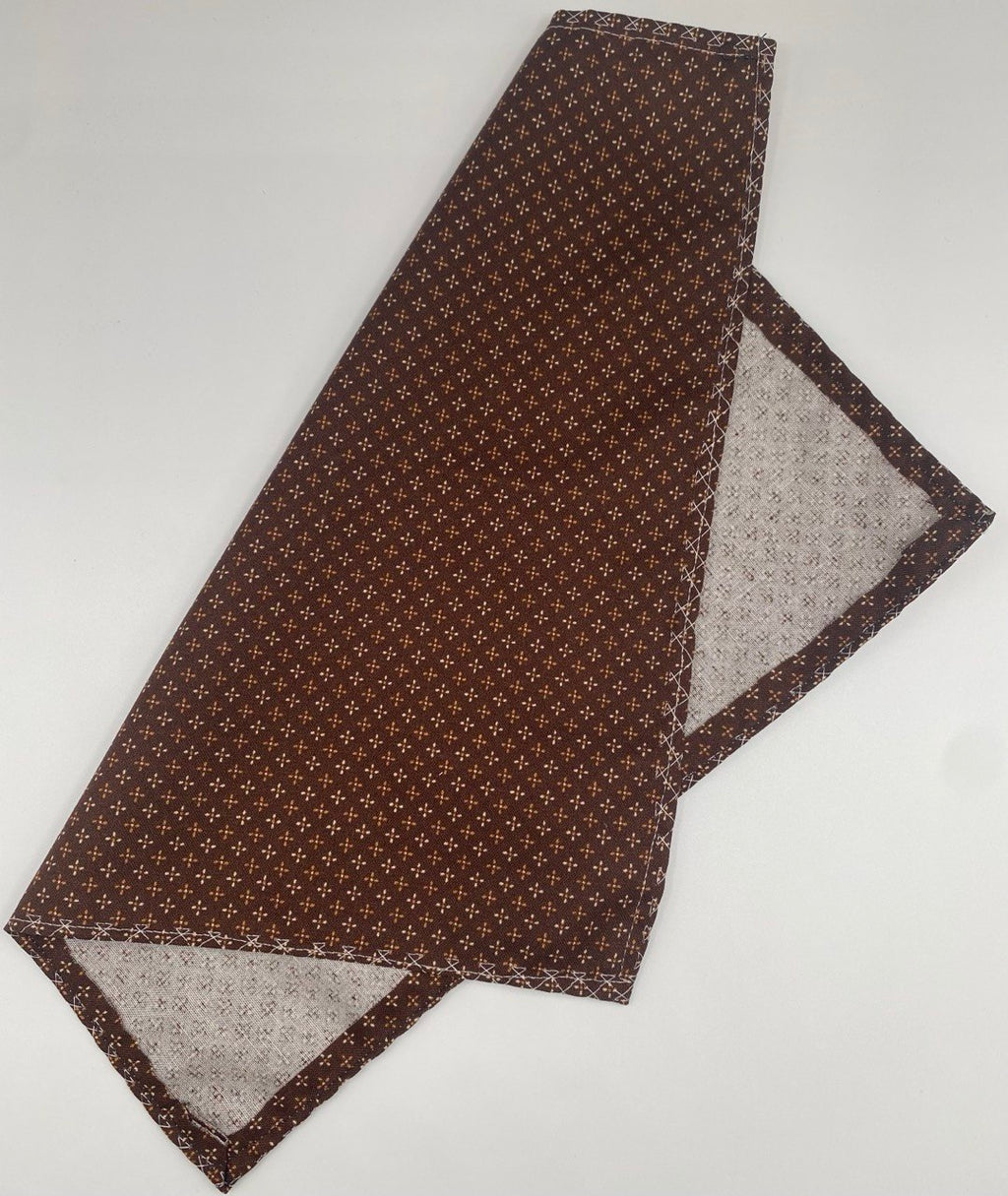 Brown Mini-Floral