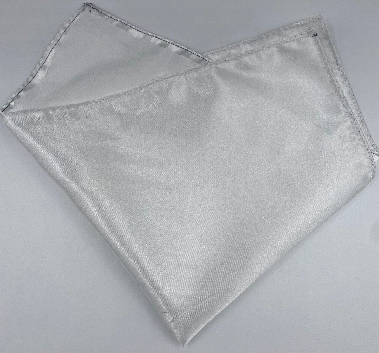 White Pocket Square