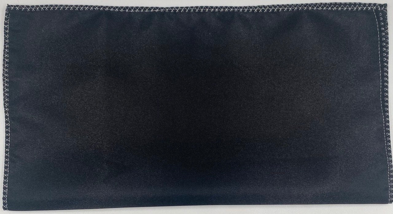 Black Pocket Square