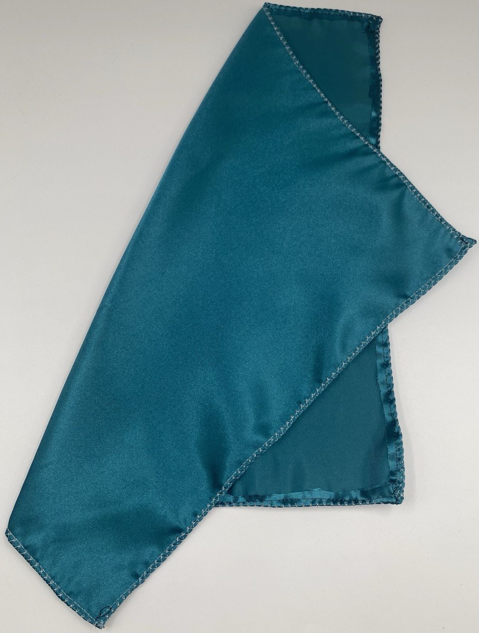 Teal Pocket Square