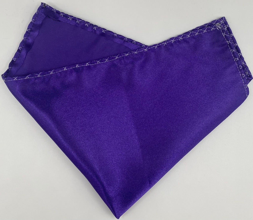 Purple Pocket Square