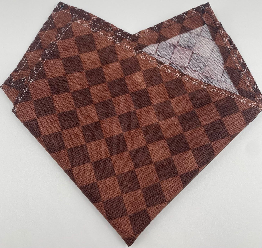 Diamond Print Brown
