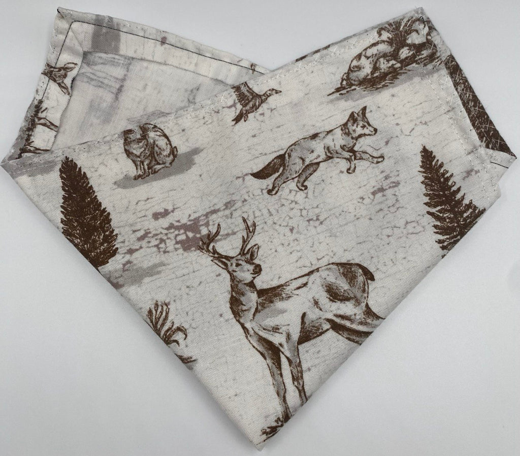 Woodland Toile Cream