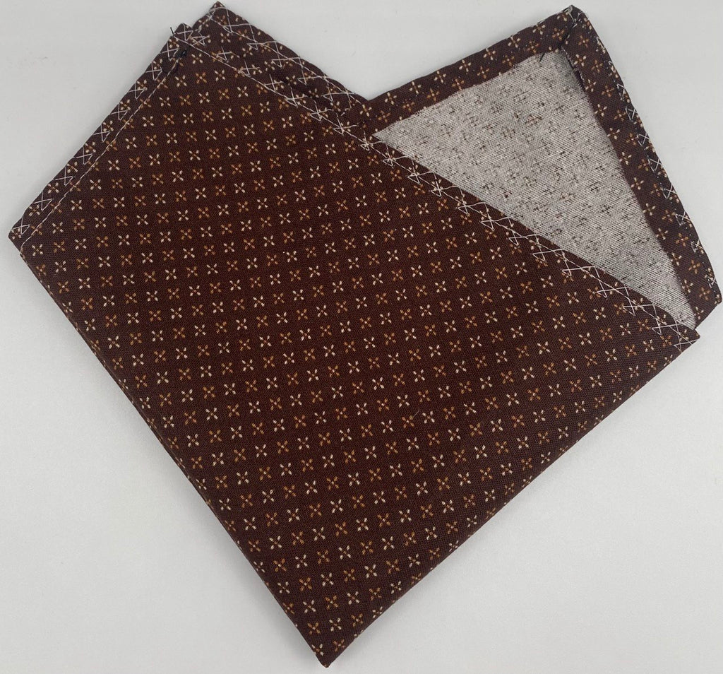 Brown Mini-Floral