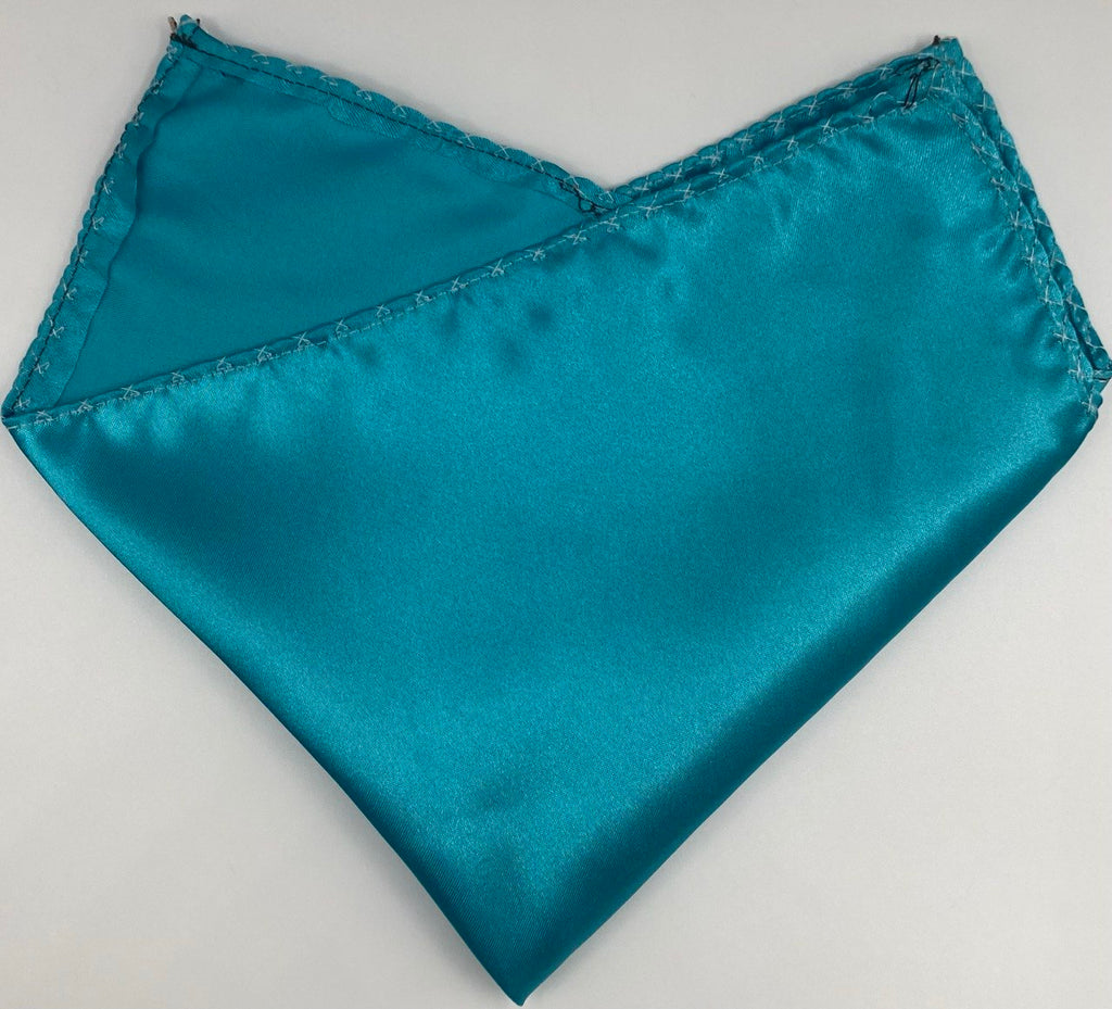 Blue Pocket Square