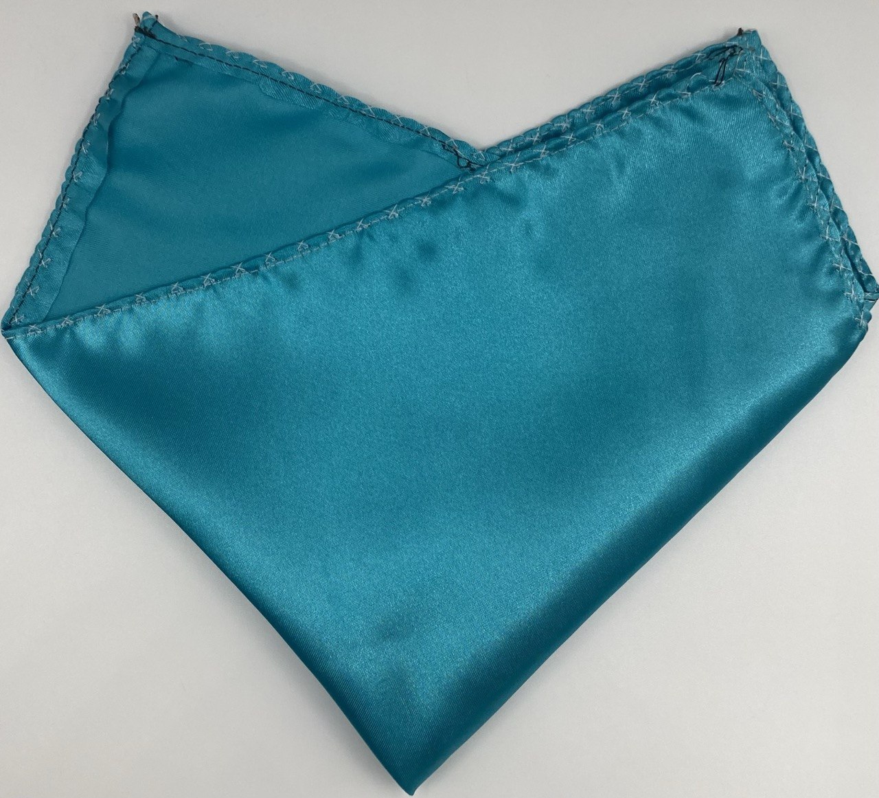 Blue Pocket Square