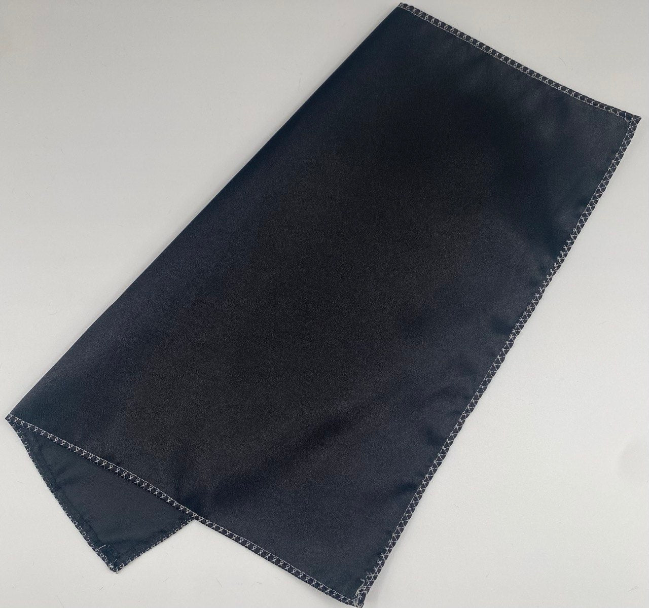 Black Pocket Square