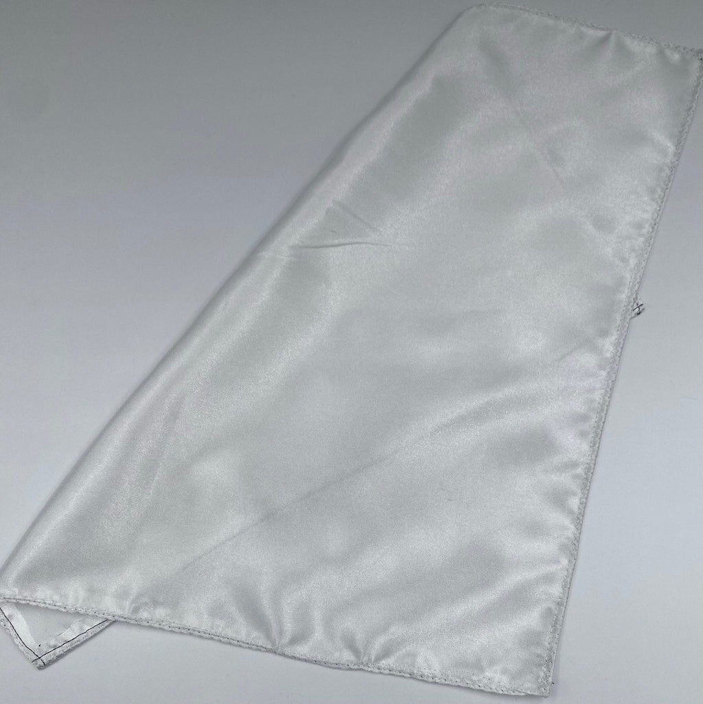 White Pocket Square