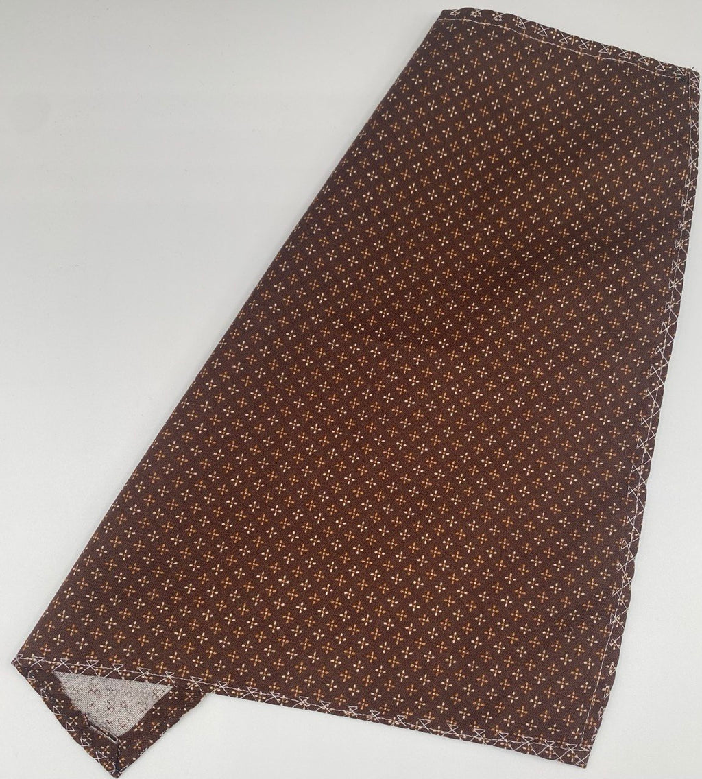 Brown Mini-Floral