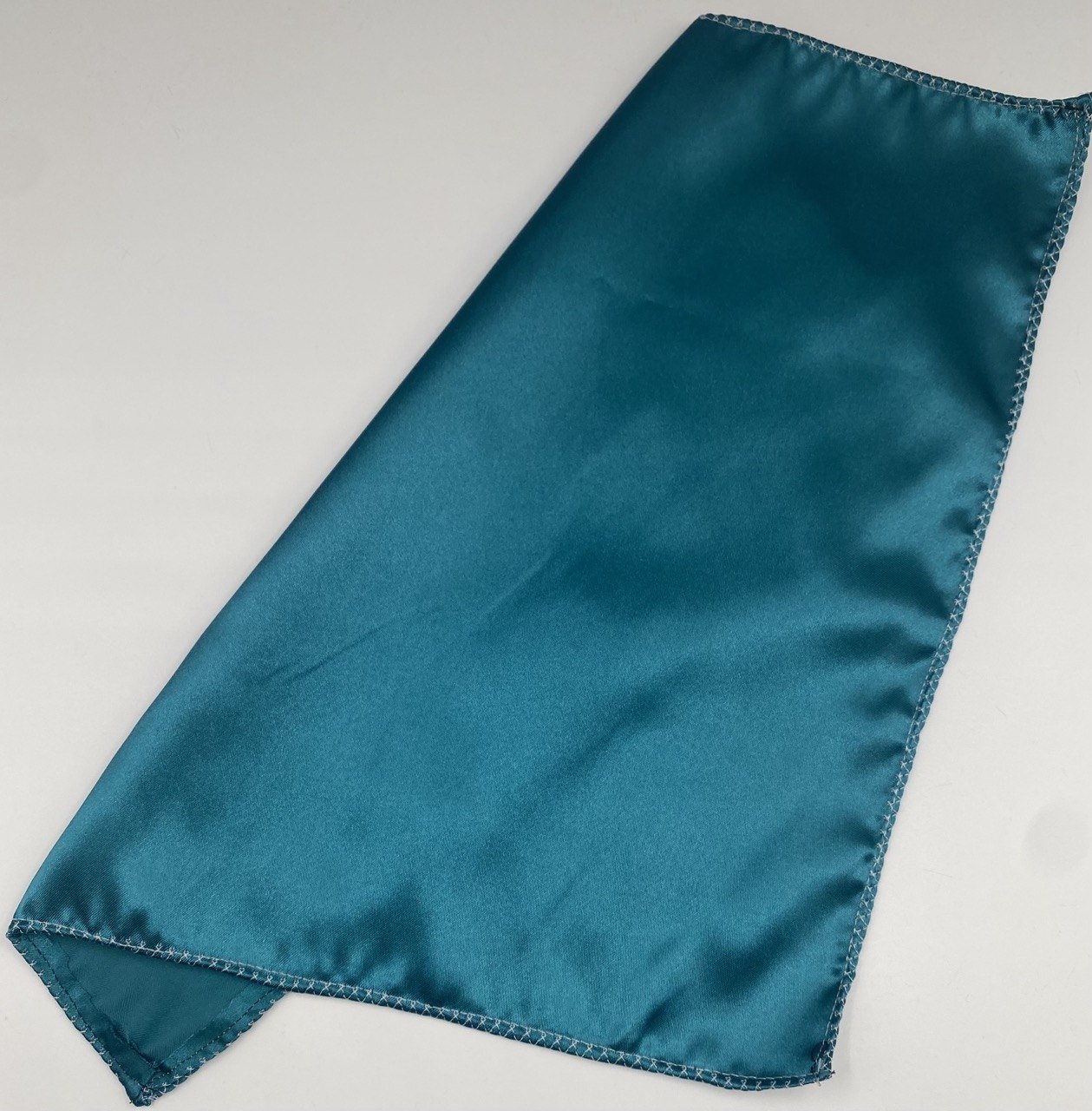 Teal Pocket Square